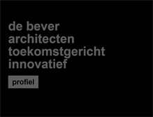 Tablet Screenshot of debeverarchitecten.nl